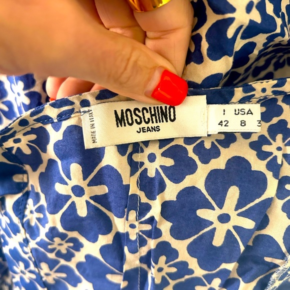 Vintage Moschino Floral Halter Top - Picture 5 of 6